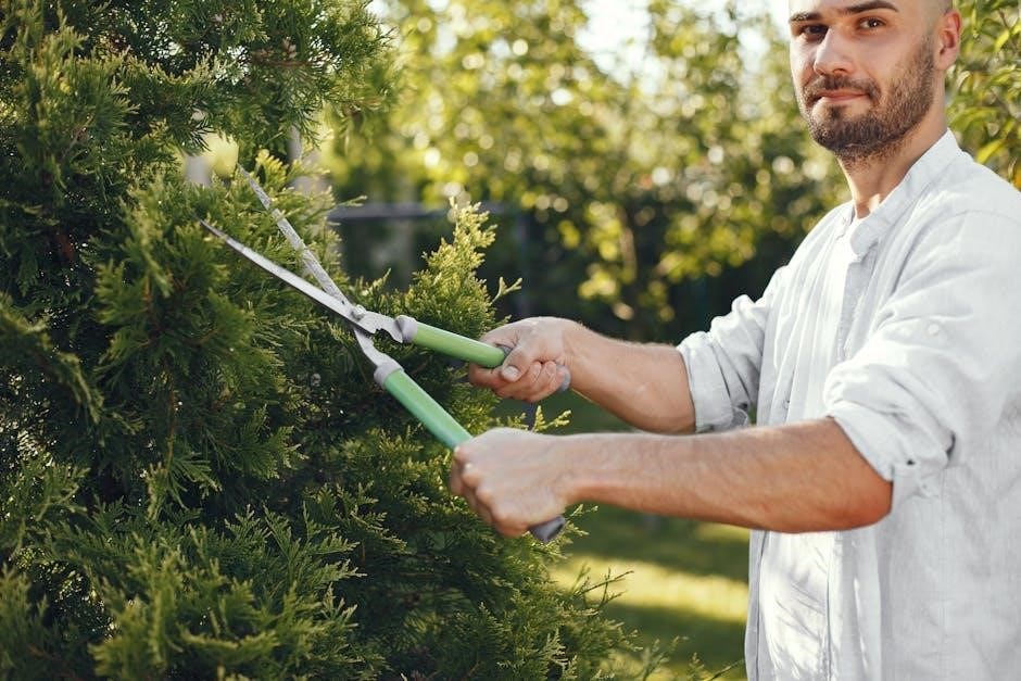 black and decker trimmer manual